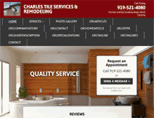 Tablet Screenshot of durhamremodeling.net